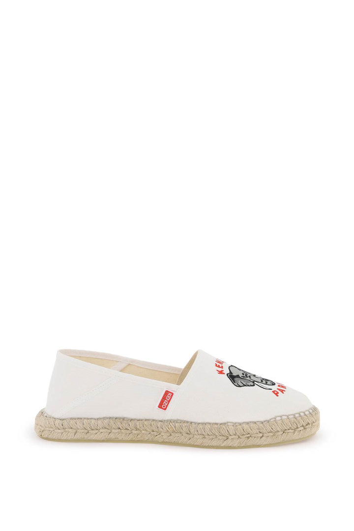 Canvas Espadrilles With Logo Embroidery