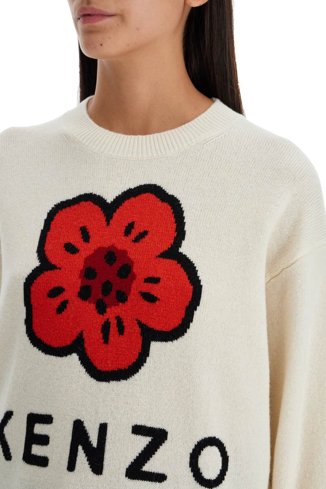 'Boke Flower Wool Pullover