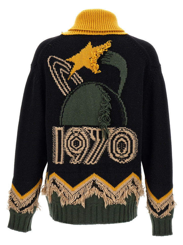 Kenzo Constellation Sweater, Cardigans Multicolor