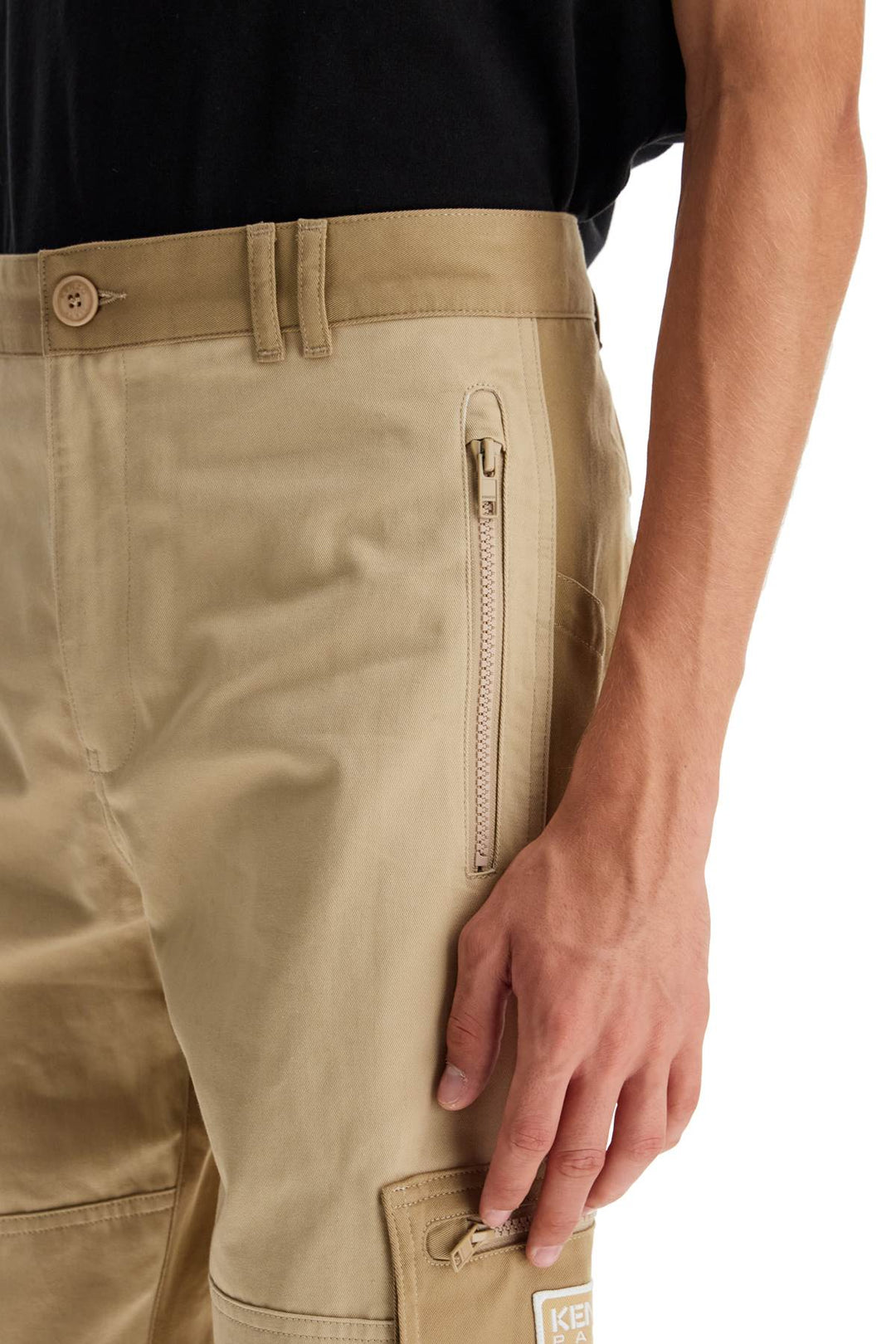 Pantaloni Cargo In Cotone