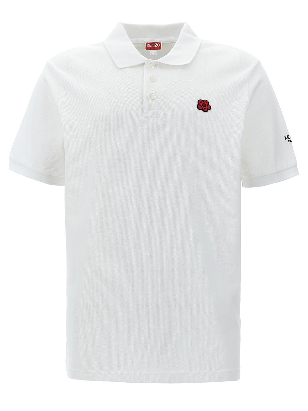 Gots Boke Flower Polo White