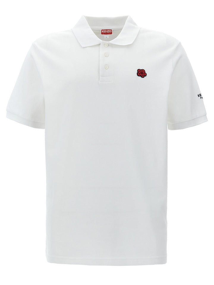 Gots Boke Flower Polo White