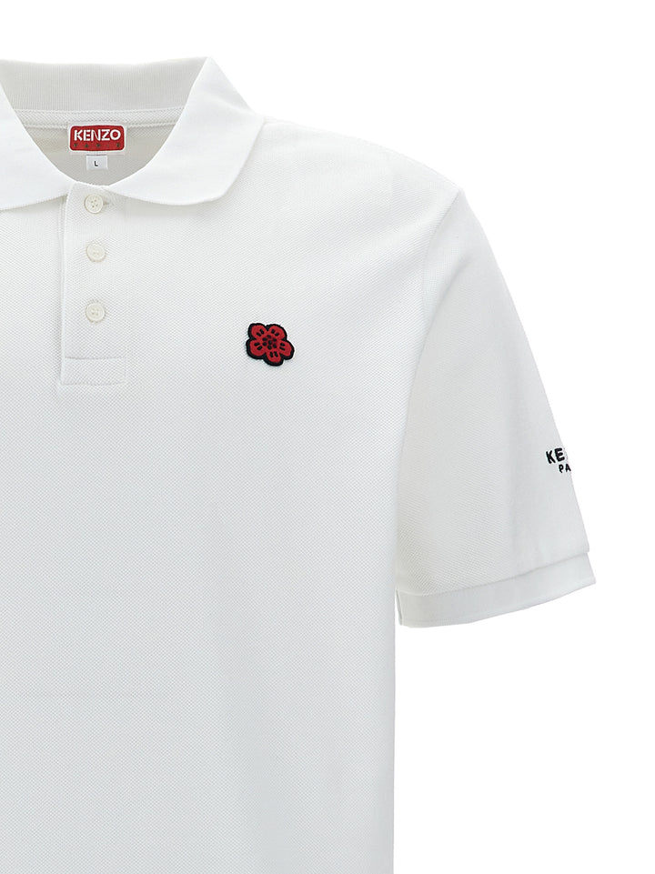 Gots Boke Flower Polo White