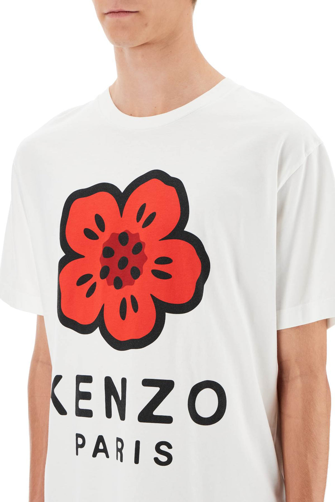 T Shirt Con Stampa Boke Flower