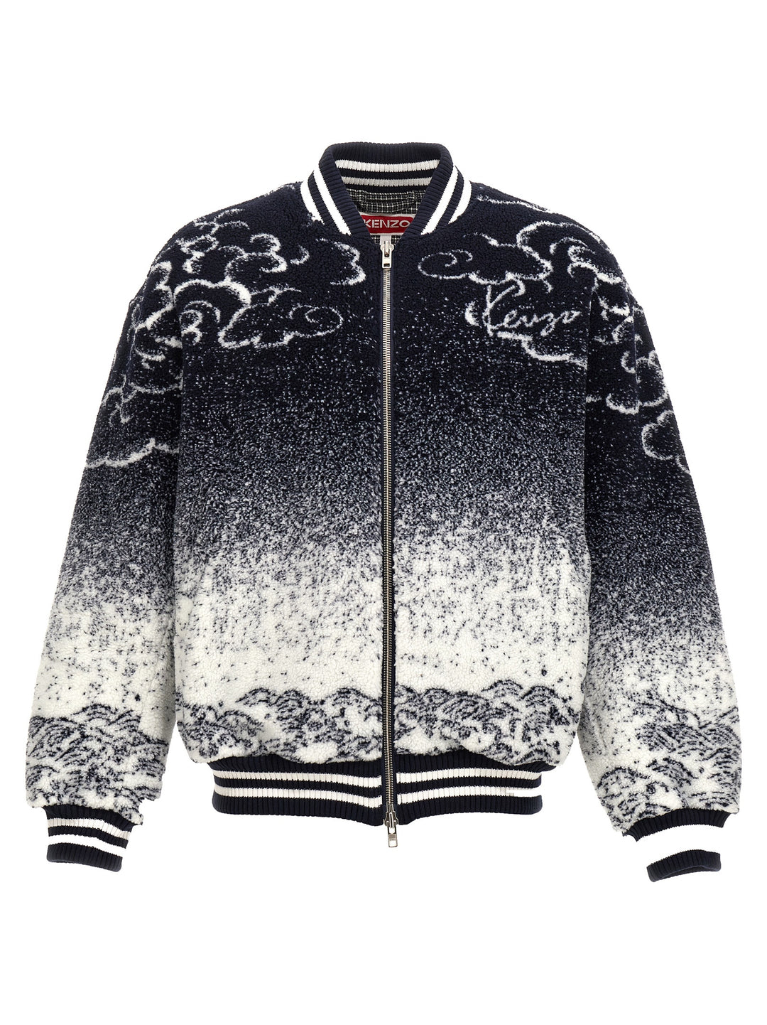 Kenzo Cloud Tiger Casual Jackets, Parka Multicolor