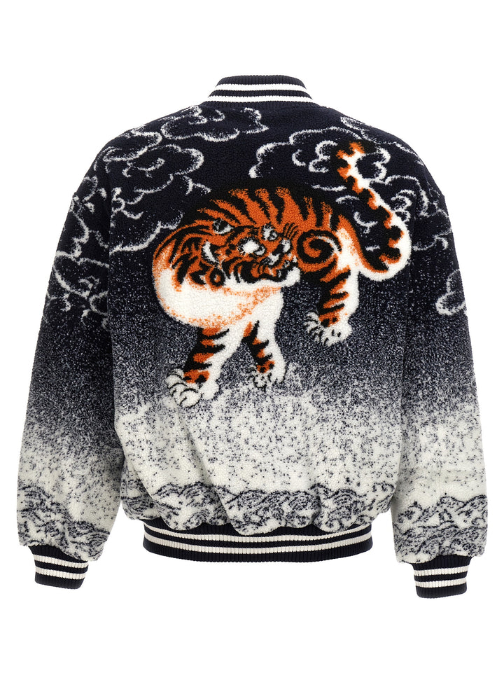 Kenzo Cloud Tiger Casual Jackets, Parka Multicolor