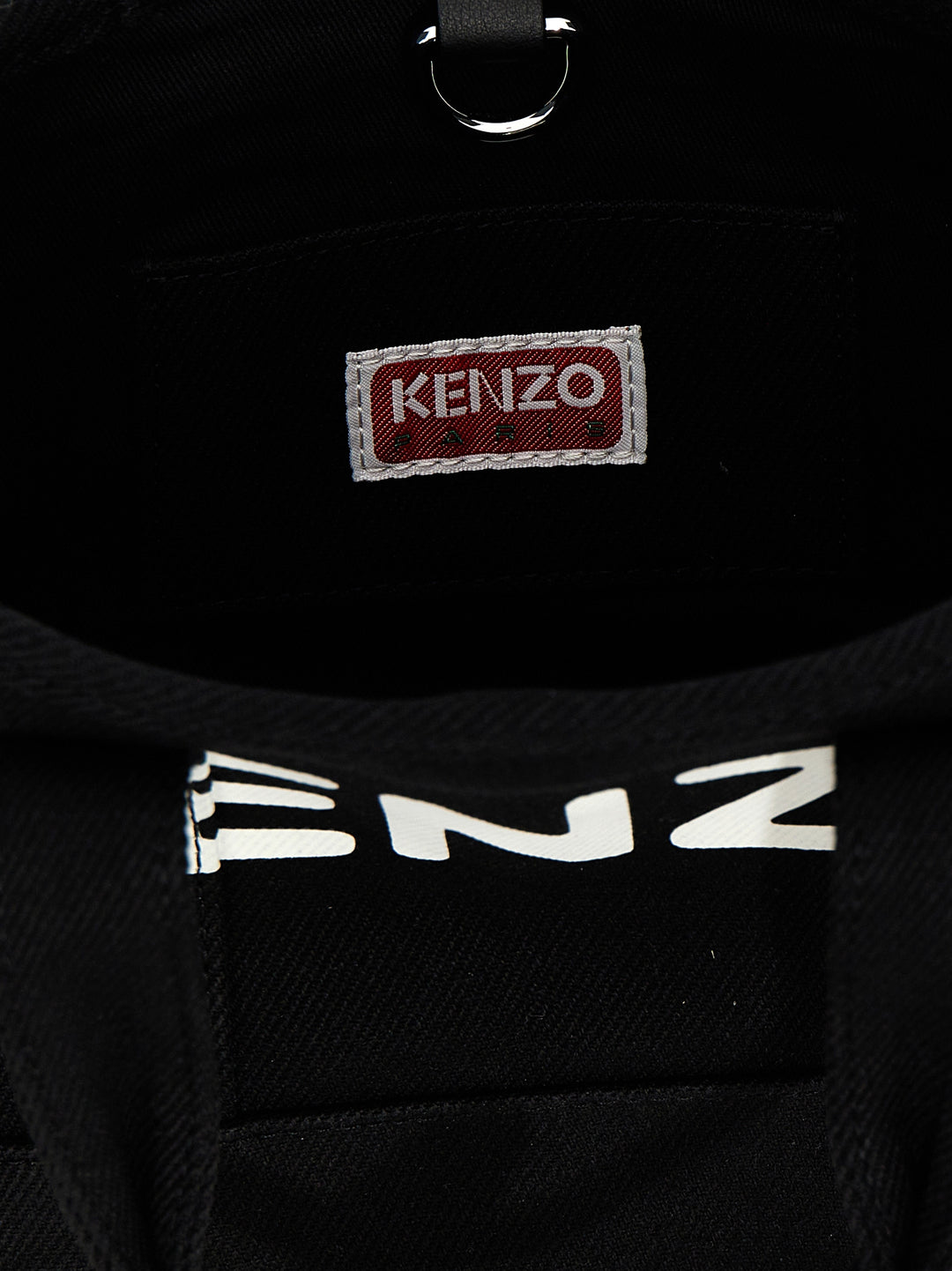 Kenzo Utility Tote Bag White/Black