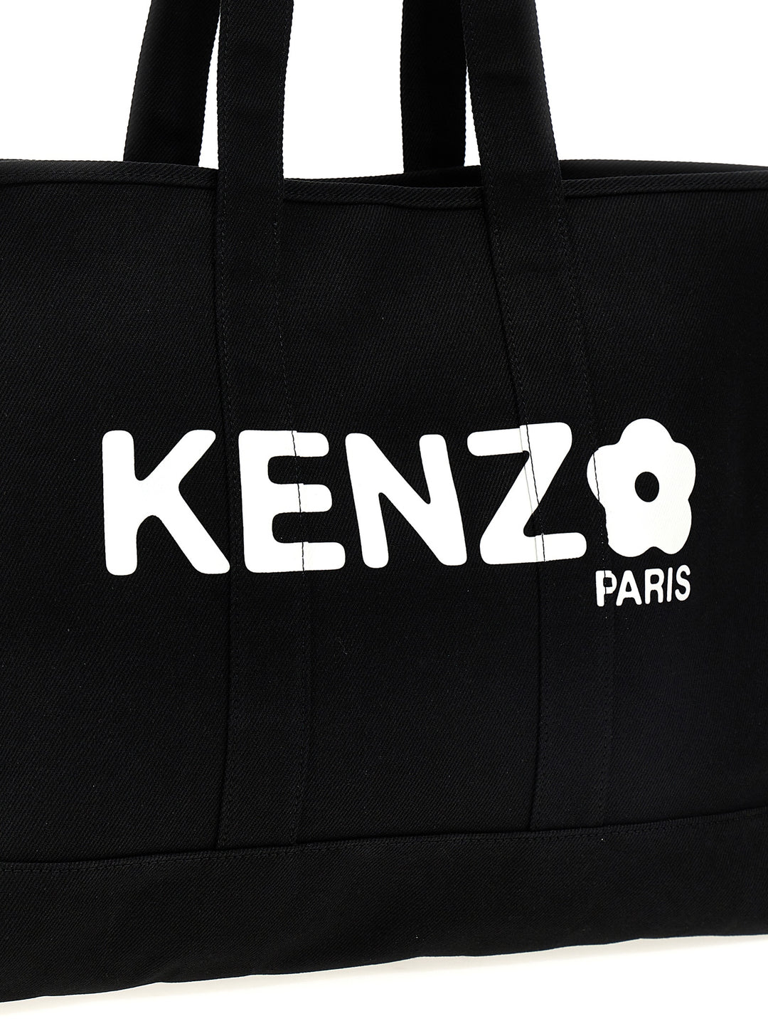 Kenzo Utility Tote Bag White/Black