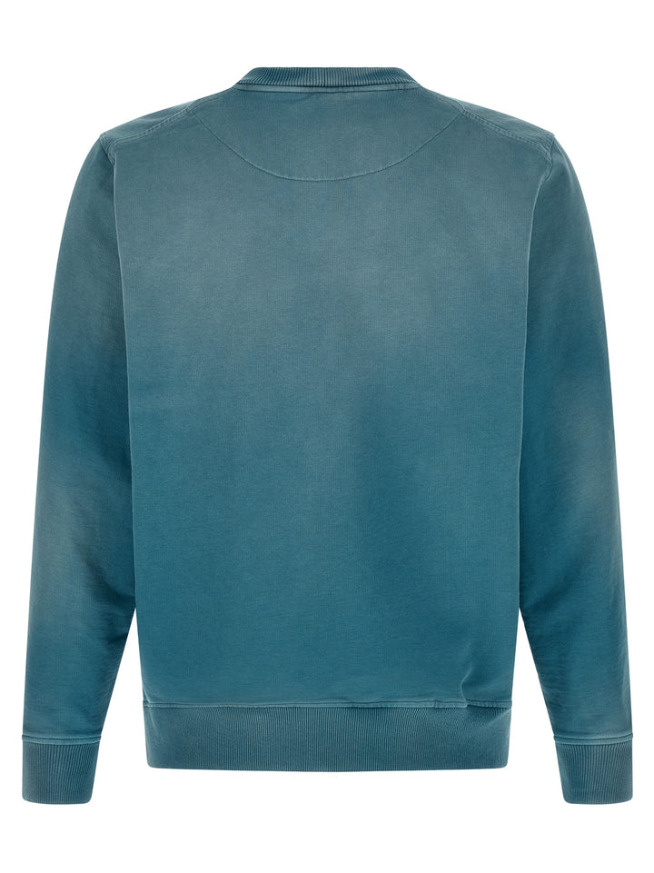 Riviera Project Cotton Sweatshirt - Blue | 9d7579231a30f3d6f18ced0c6303eb8eadc4e4e8