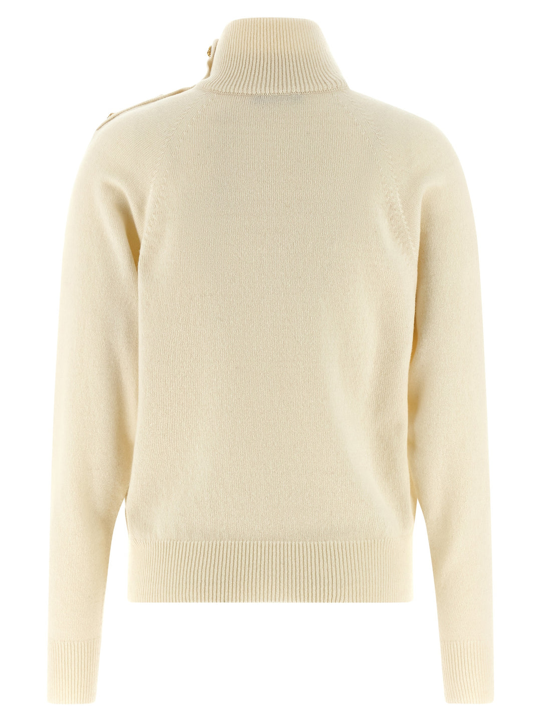 Balmain Cashmere Wool Sweater Sweaters and Cardigans - White | 5aace1194bedda7ccb8a4a5601736acd0b73d785