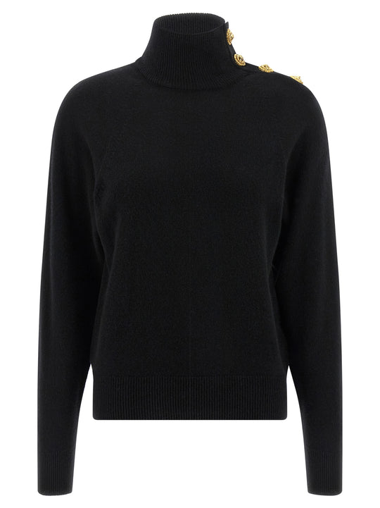 Cashmere Wool Sweater Sweaters And Cardigans Black