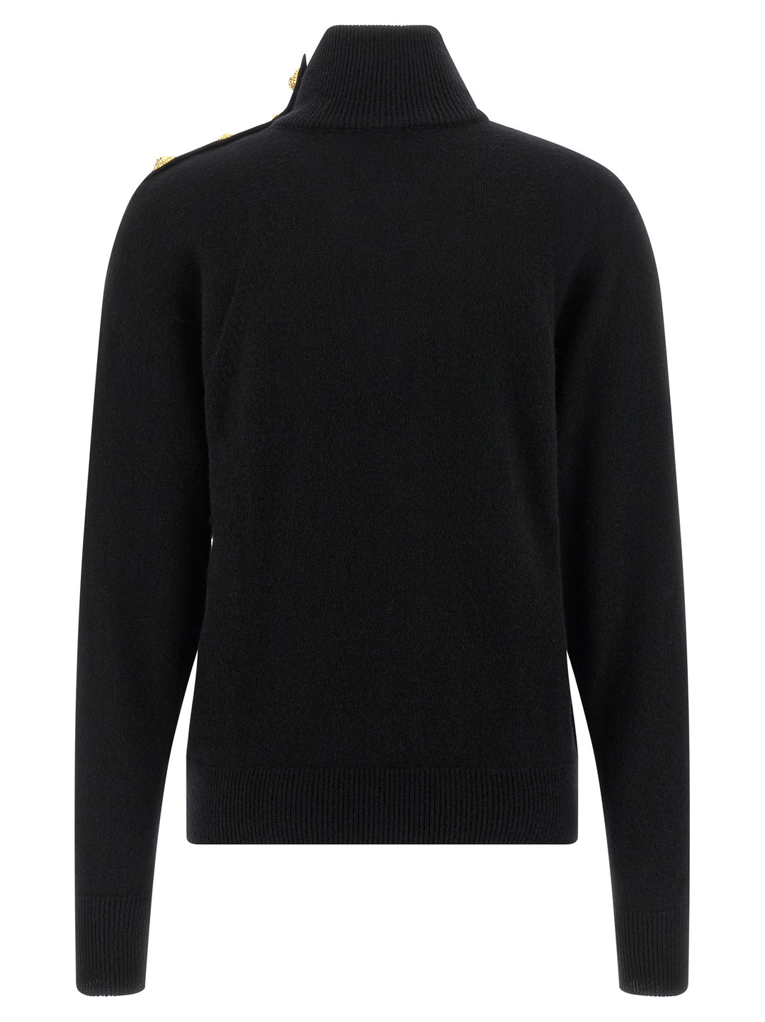 Balmain Cashmere Wool Sweater Sweaters and Cardigans - Black | 1ca01fc3129db16b7ac6d1bb95558f7e1753f2b5
