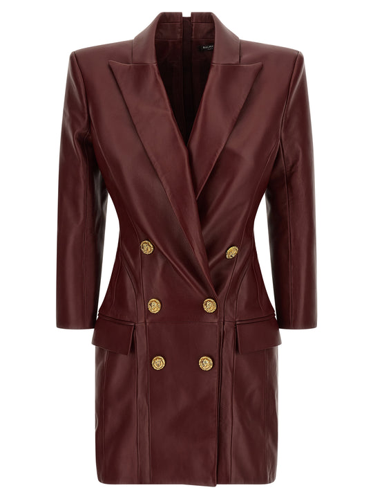 Blazer Dress Dresses Bordeaux