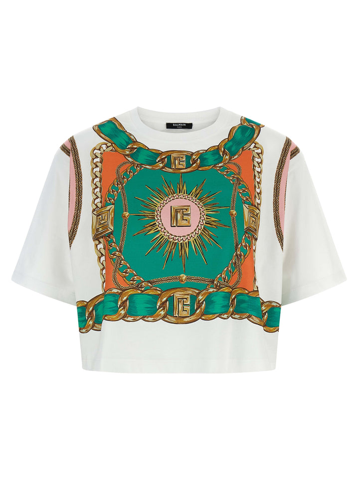 Balmain Balmain Foulard T-shirt - Multicolor | af7a21fe9da5886100c980de317f8b3b195d0c25
