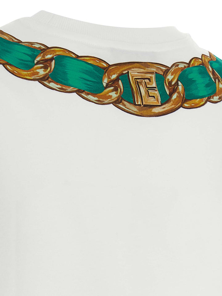 Balmain Balmain Foulard T-shirt - Multicolor | 51479e623b6042a4ed0f25693bde7f674929c903