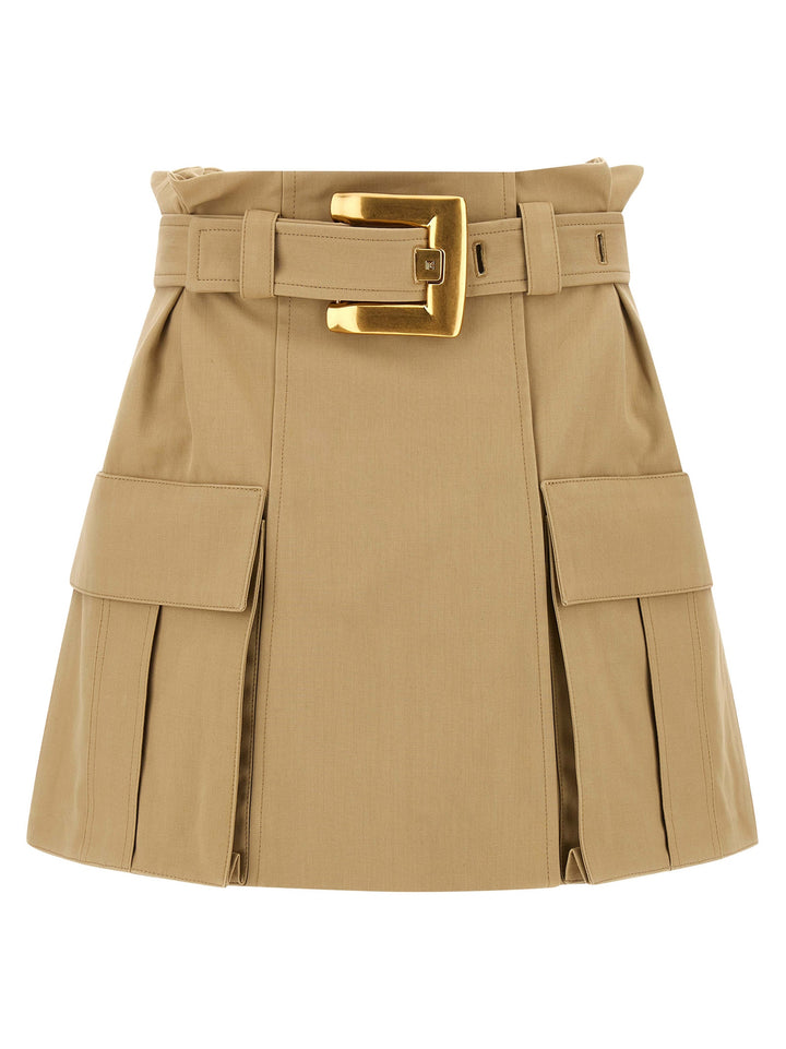 Balmain High Waist Skirt Skirts - Beige | 3f14a9e9f7e507899077ad55328c9026c200039b