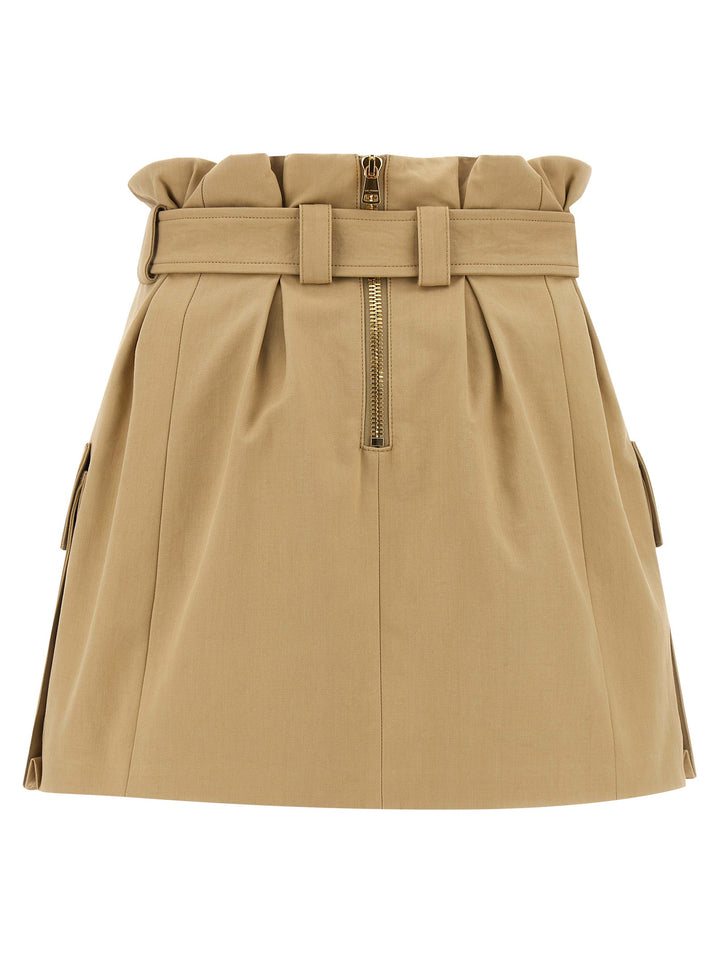 Balmain High Waist Skirt Skirts - Beige | 7562d01cf572621c02f0982073a87a2f561cc23c