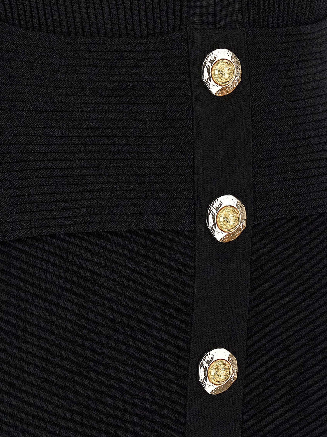 Balmain Bodycon Dress Dresses - Black | 14ed2edfc04fd2f5db8e7580c4e541f040d4bc09