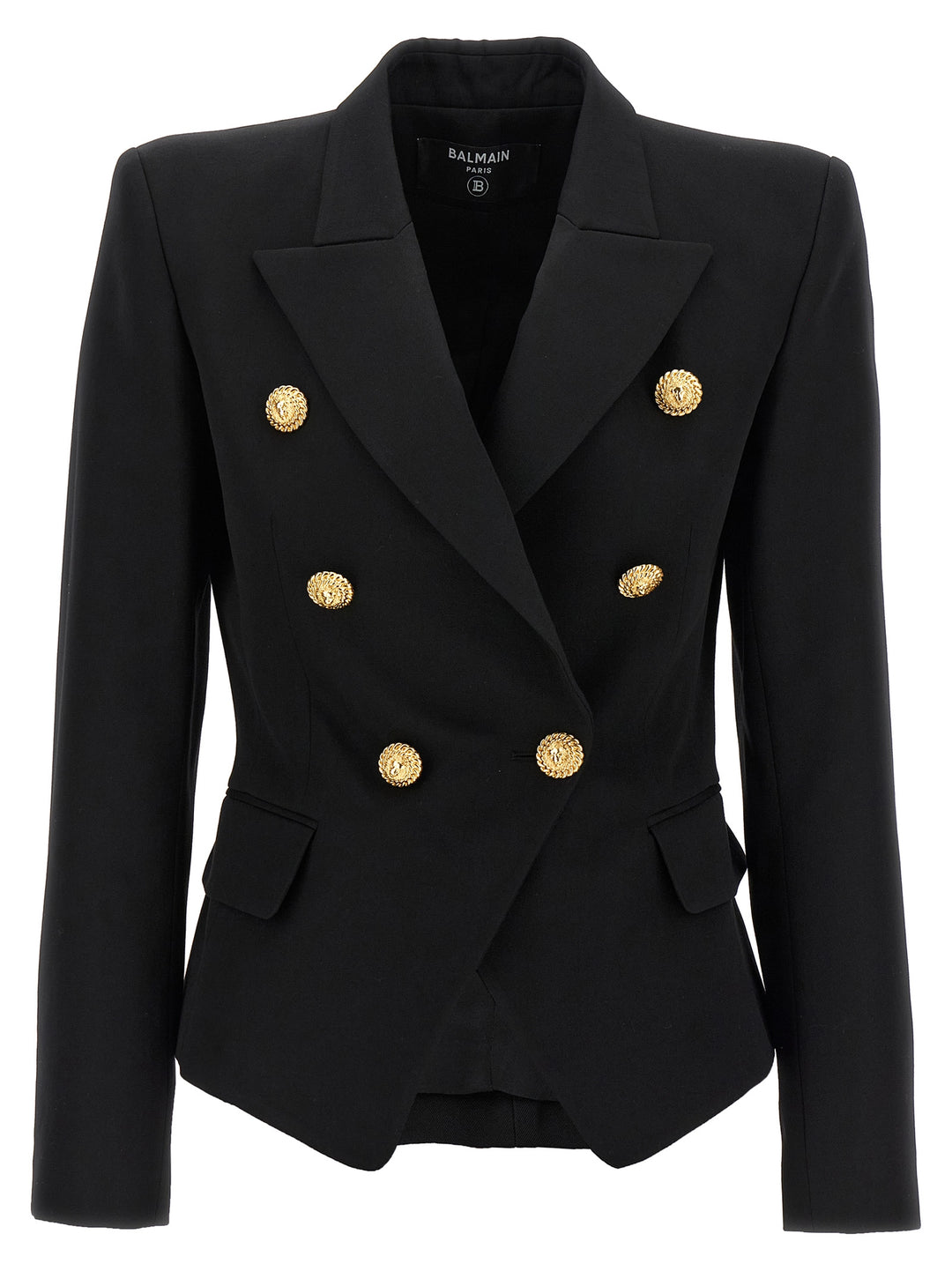 Balmain Double-Breasted Blazer BlazerS - Black | 121e7e742fa58ba15f8c54a20e7dbcec3ffd8d2c