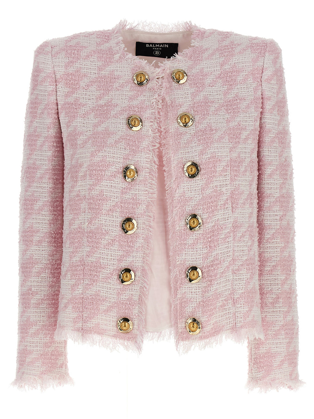 Balmain Bouclé Blazer BlazerS - Pink | 85e54537328b76aa562ec7c5f83d8ce1b06c661d