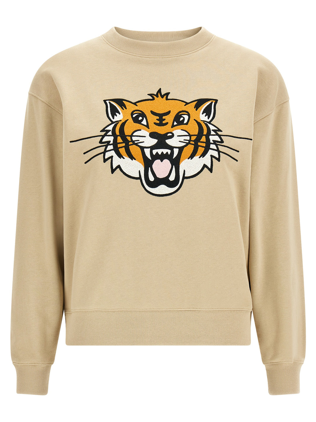 Kenzo Kenzo Happy Tiger Sweatshirt - Beige | 5abb91f378cdba54ed4eab9bff57742ec1384d6e