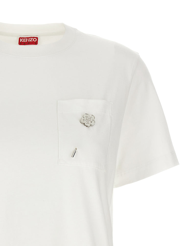 Logo Pin T-Shirt White