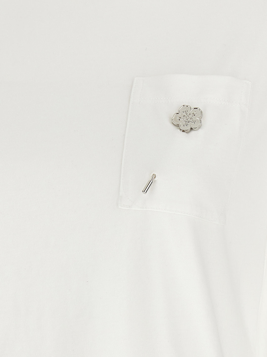 Logo Pin T-Shirt White