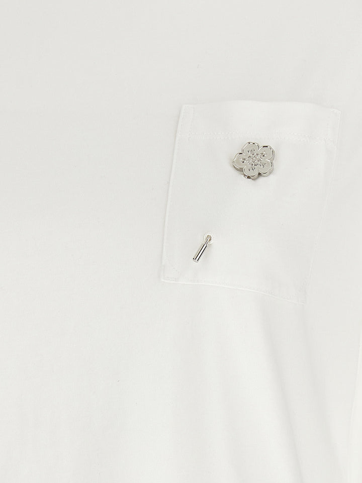 Logo Pin T-Shirt White