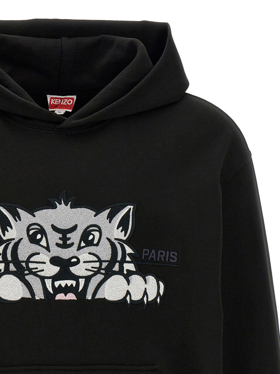 Happy Tiger Sweatshirt Black