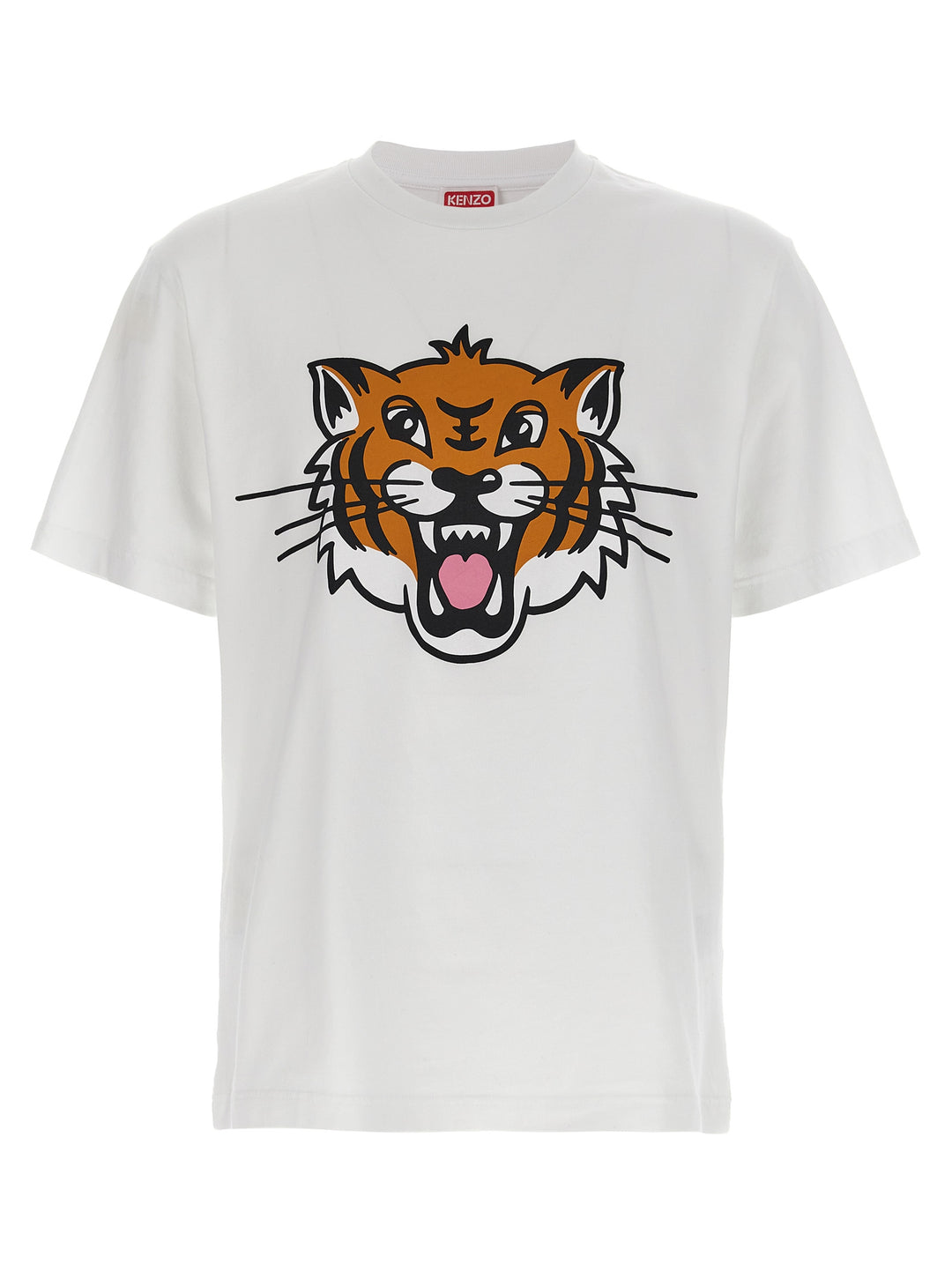 Happy Tiger T-Shirt White