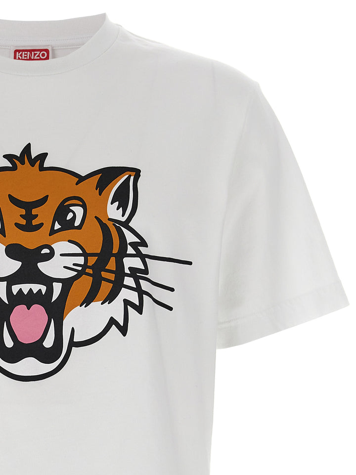 Happy Tiger T-Shirt White