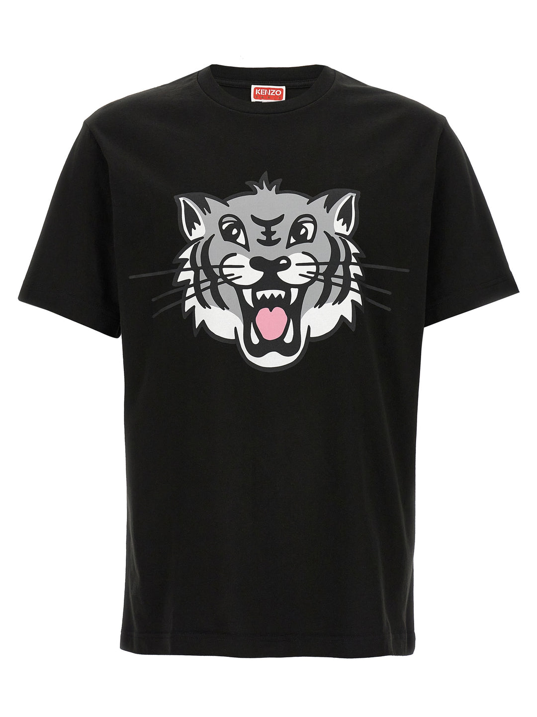 Happy Tiger T-Shirt Black