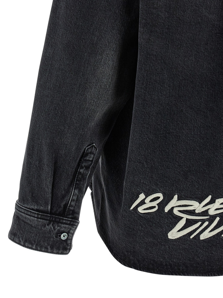 Kenzo Kenzo X Futura 2000 Shirt and Blouse - Black | 1adf0d002914f20561856e62afa560e6640602f6