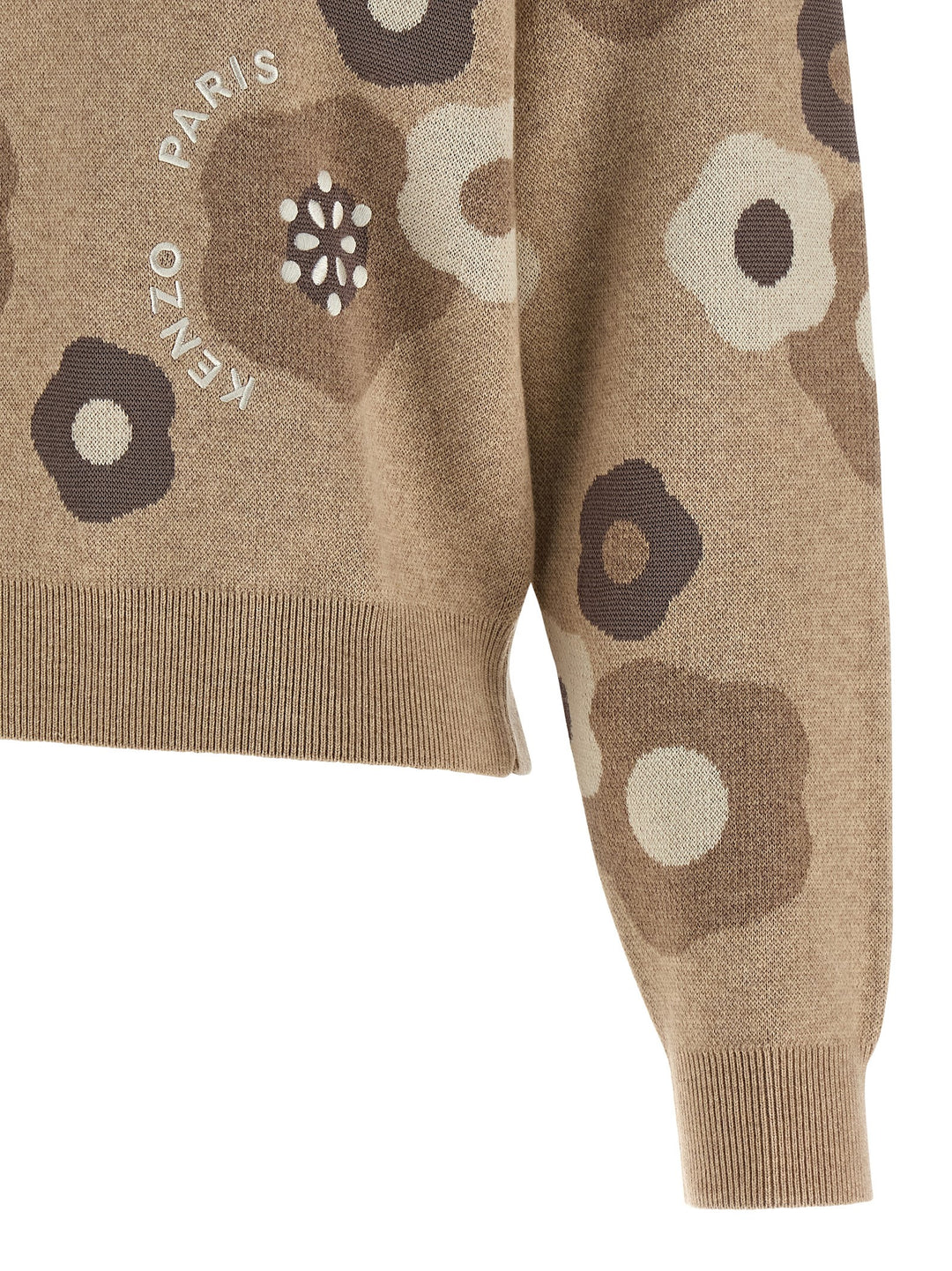 Kenzo Hana Dots Sweaters and Cardigans - Beige | 103c4a2e776a99bfec6df92af2290f7f9b724ab3