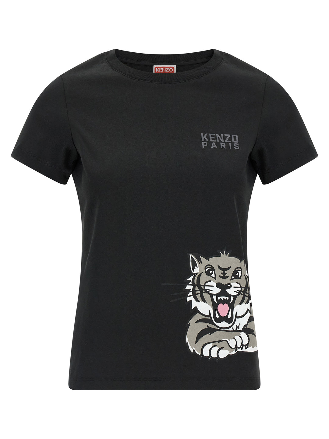 Kenzo Happy Tiger T-shirt - Black | d46b075074155c84697f016302e4292da815d123