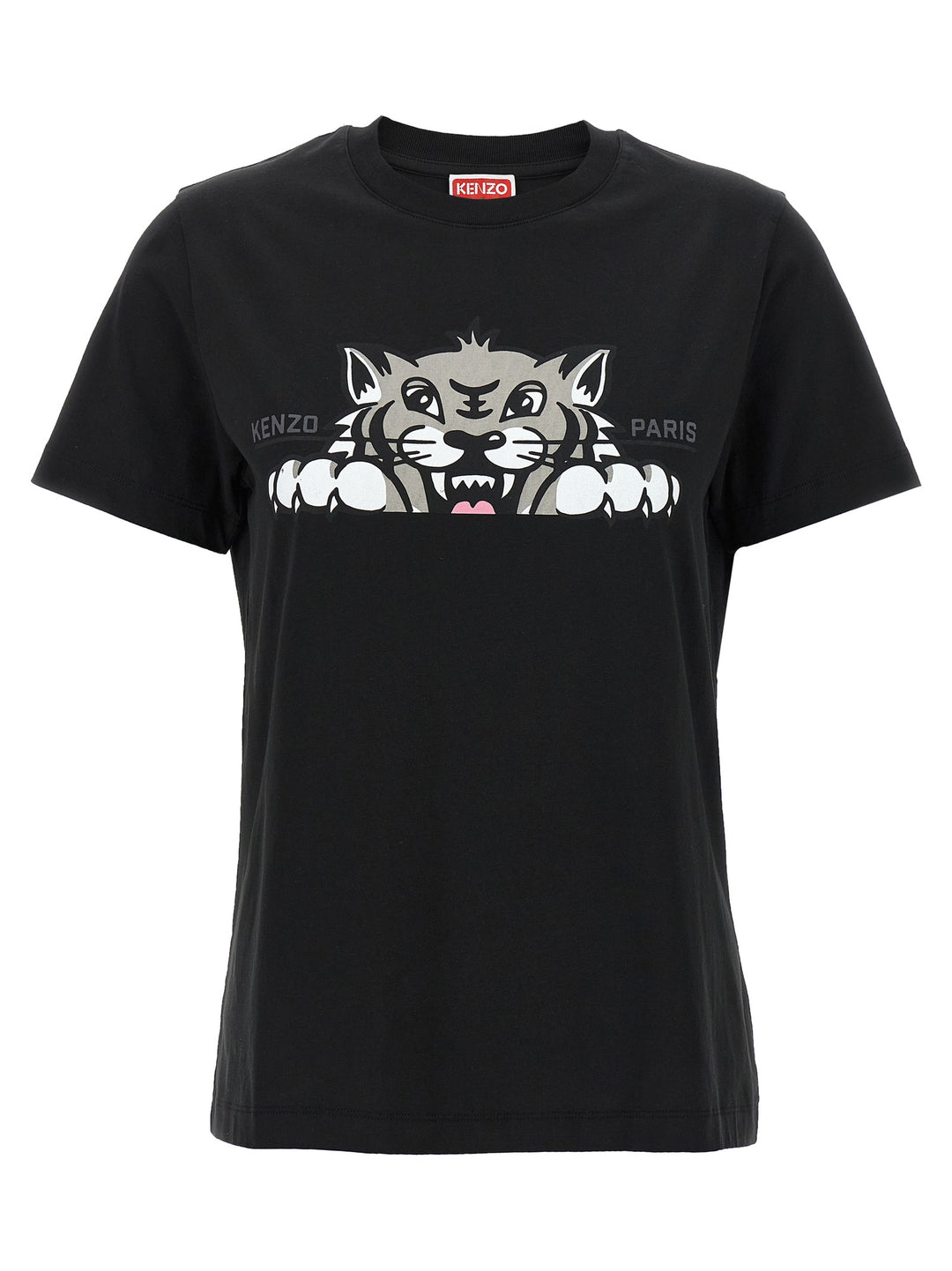 Kenzo Happy Tiger T-shirt - Black | 9369b98f69b681ef8b279aa87607cdd7f8731655