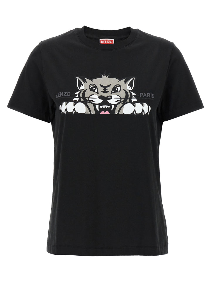 Kenzo Happy Tiger T-shirt - Black | 9369b98f69b681ef8b279aa87607cdd7f8731655