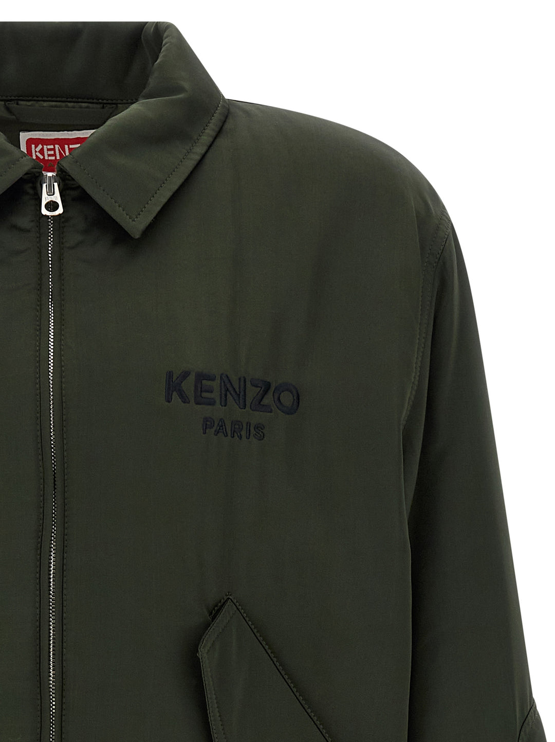 Kenzo Boke Flower Puffer Jackets - Green | 990633a0a674647f178595a48379c2081a2c44e9