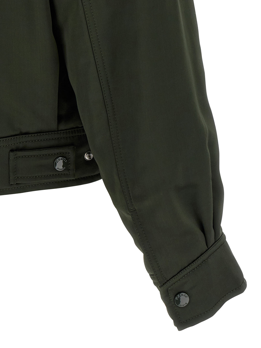 Kenzo Boke Flower Puffer Jackets - Green | 953d1921b28b29a2107549af9b276aebc490d126