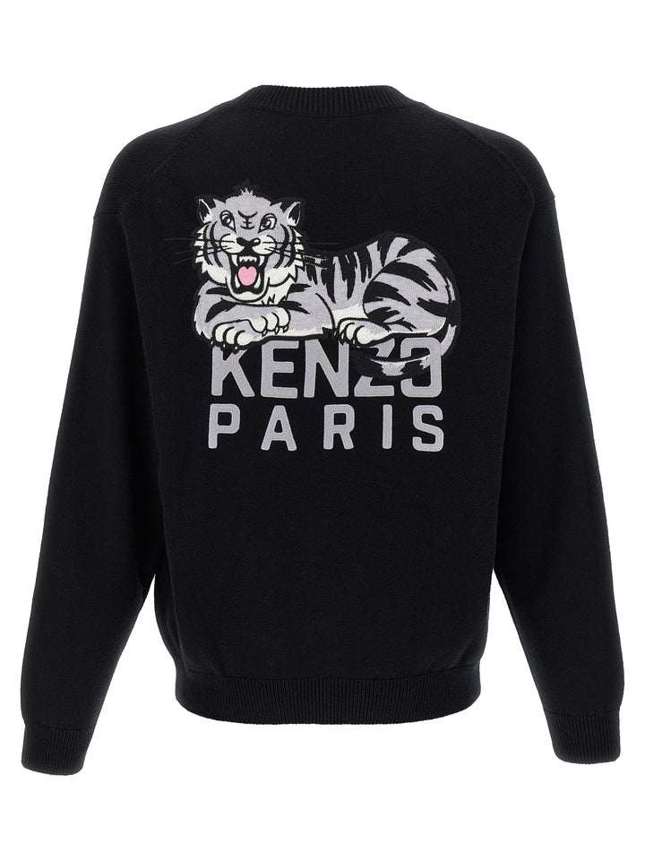 Kenzo Kenzo Happy Tiger Sweaters and Cardigans - Black | 1963f5210dd8a1a0bd139cfedd2d03ec660a65a6