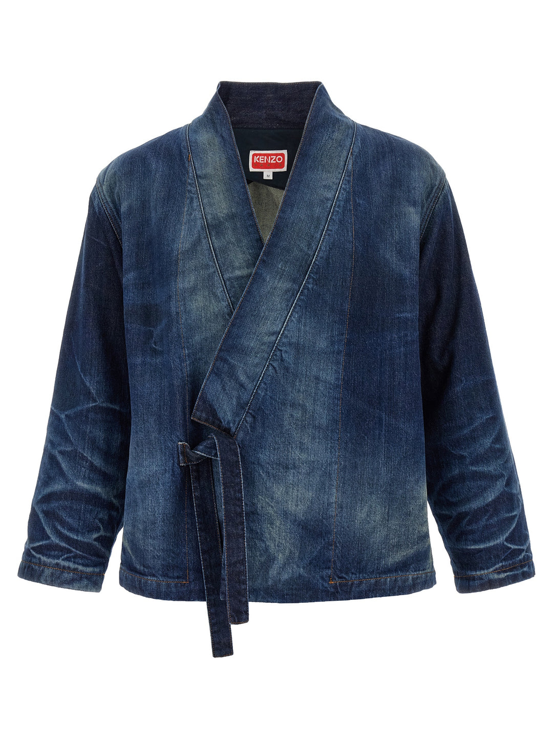 Kenzo Kimono Jacket Puffer Jackets - Blue | 036e4646312d6d480acd5d48780c9608a340c014