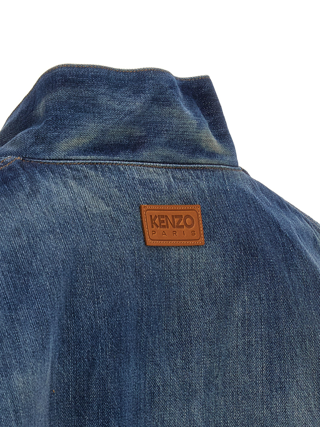 Kenzo Kimono Jacket Puffer Jackets - Blue | 05262559a80abded79d5e69aa102cc6b4a7aecc9