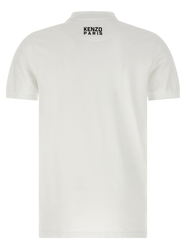 Kenzo Kenzo Happy Tiger Polo - White | 45f17ab03254287eb70ea3f386719370ec67843a