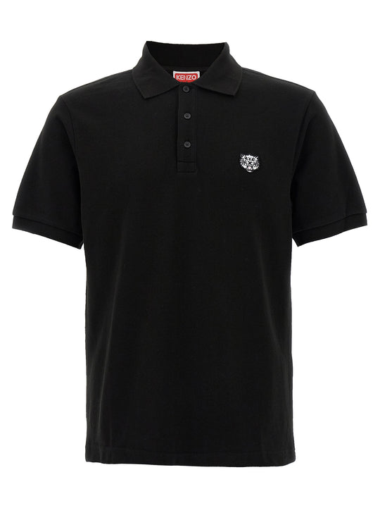 Kenzo Happy Tiger Polo Black