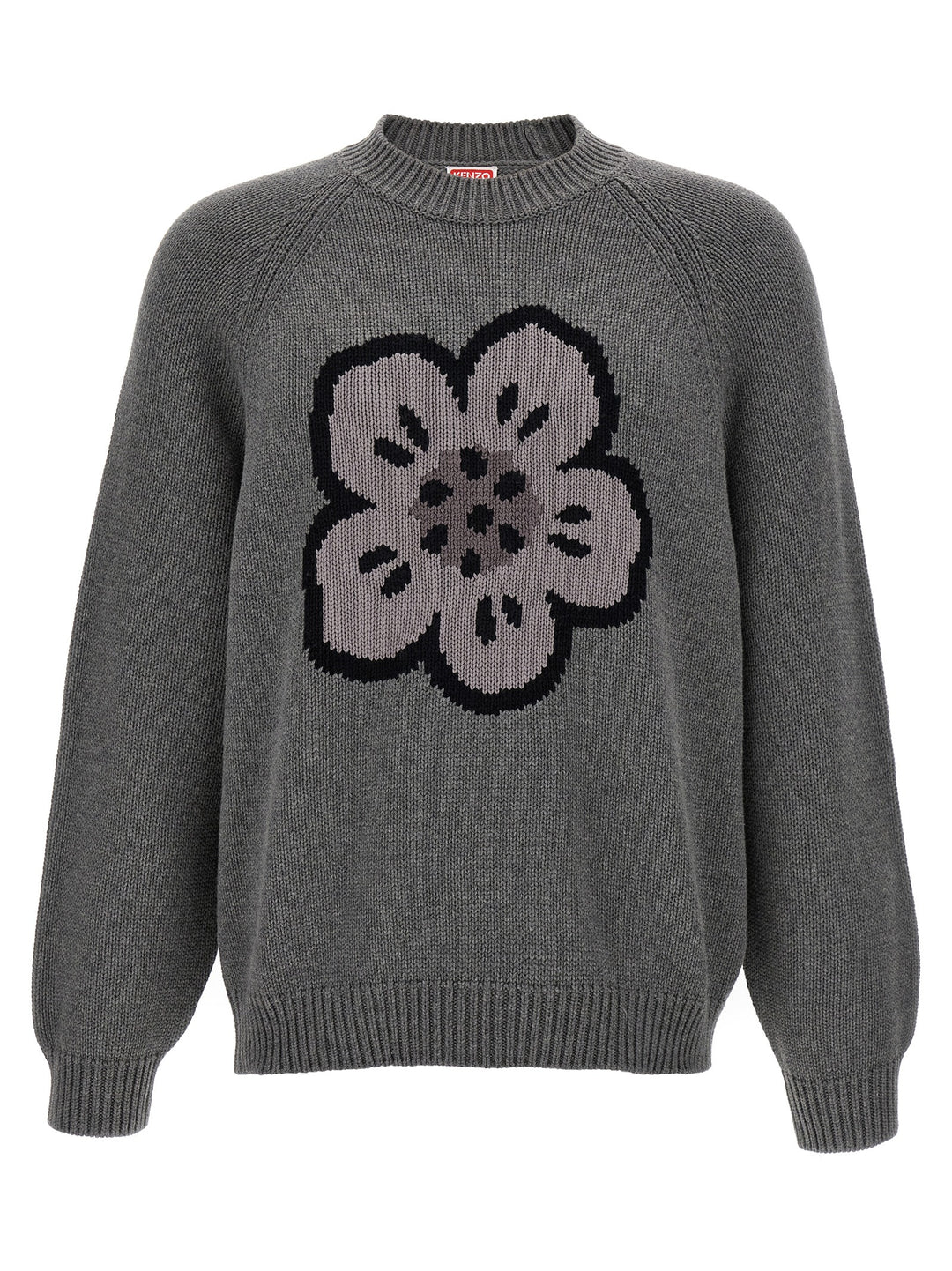 Kenzo Boke Flower Sweaters and Cardigans - Gray | 6a03689a344ff1f451a2a3f3fde0de8e8efb7888