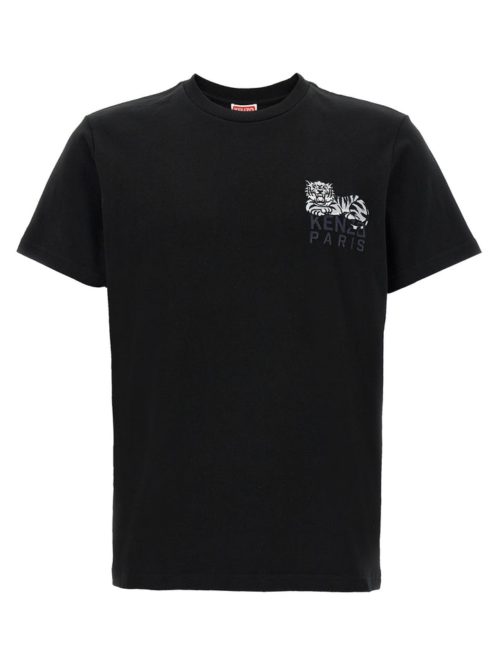 Kenzo Gots Happy Tiger T-shirt - Black | 1ca28e88659033f4f48d443d399945498a66897f