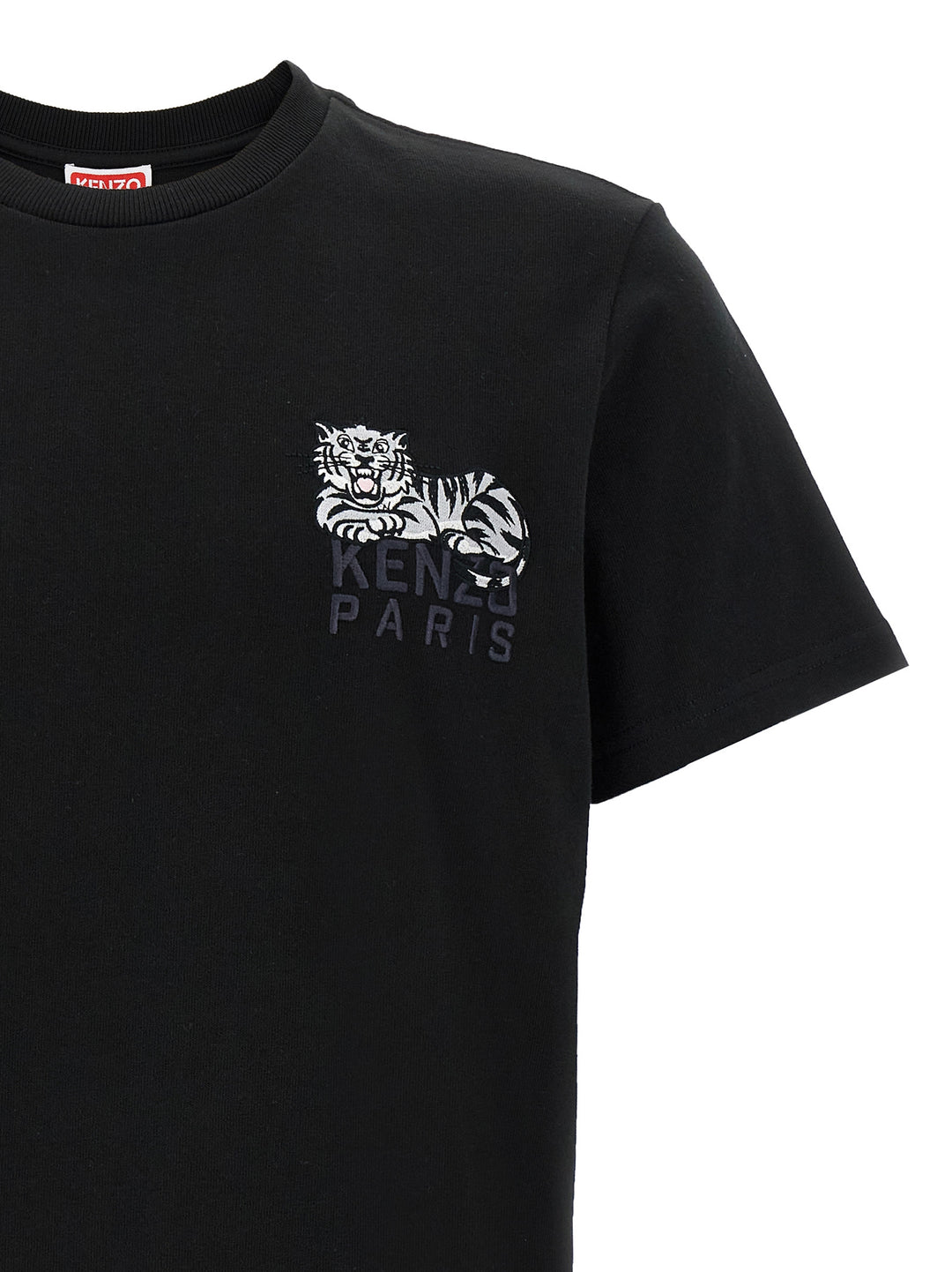 Kenzo Gots Happy Tiger T-shirt - Black | 6e4a8472b90364490240fdb4289cdcbcfcb5cf53