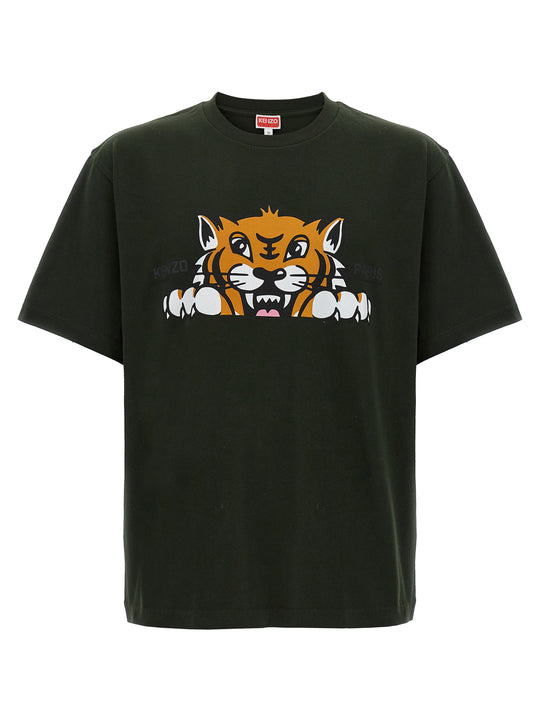 Kenzo Happy Tiger T-Shirt Green