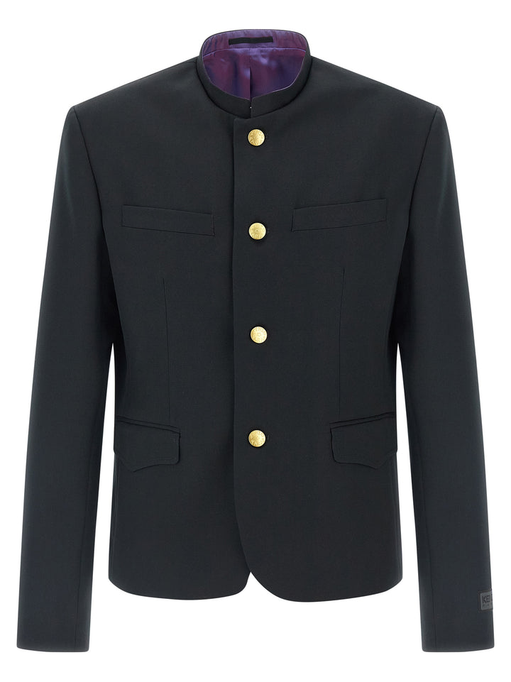 Kenzo School Boy Puffer Jackets - Black | eecb229b96515cc8a874e3a7496b3dd820392d6e