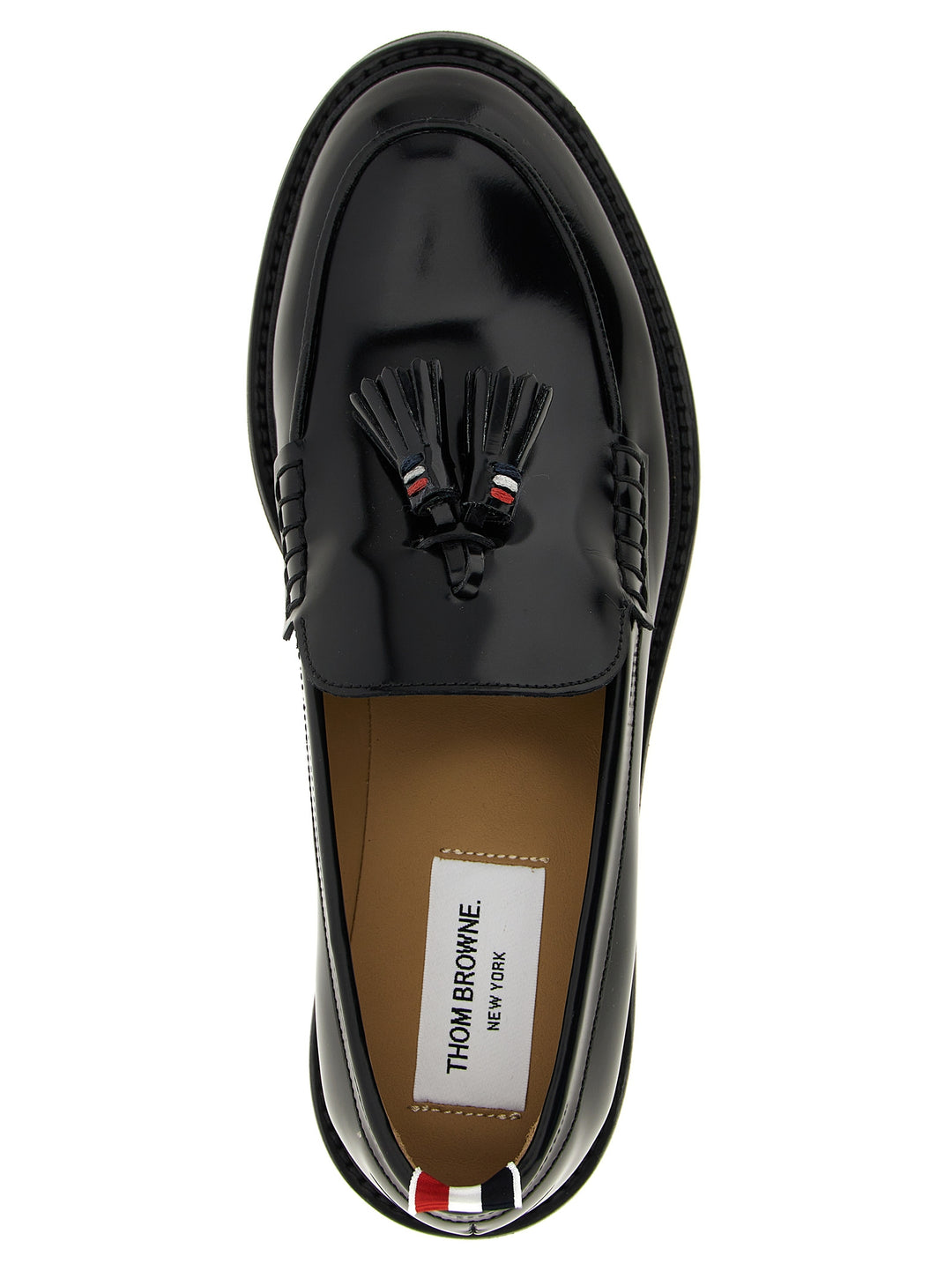 Thom Browne Tassel Loafers - Black | 5e2fcdd42536fd4365a2728b8a6848ae9a1b21fd